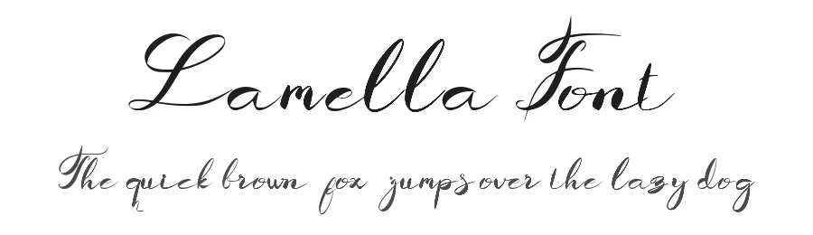 Lamella Font by Javanicestudio — Script Handwritten Font