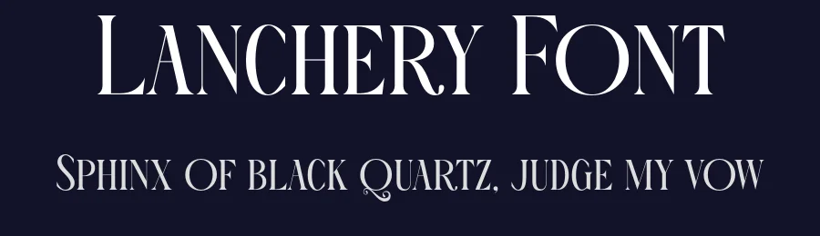 Lanchery Font by Shakira Studio — Serif Font — thumbnail 2