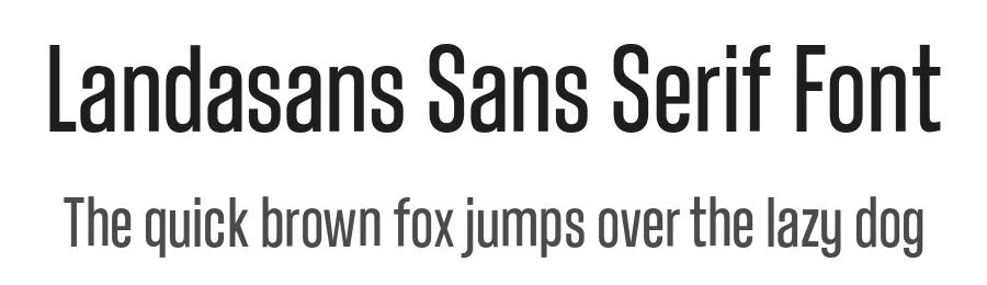 Landasans Sans Serif Font by mantra aksara — Sans Serif Font