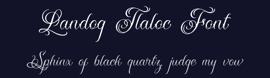 Landog Tlaloc Font by Denustudios — Blackletter Font — thumbnail 2