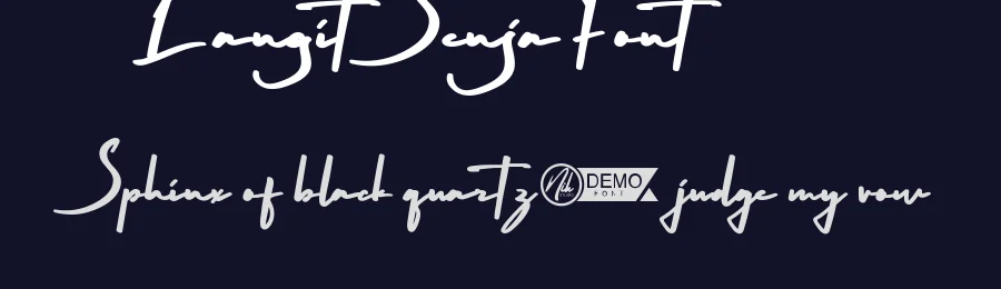 Langit Senja Font by nihstudio — Script Handwritten Font — thumbnail 2
