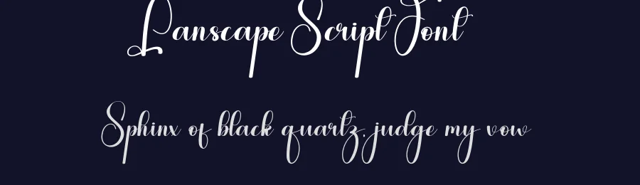 Lanscape Script Font by andikastudio — Script Handwritten Font — thumbnail 2