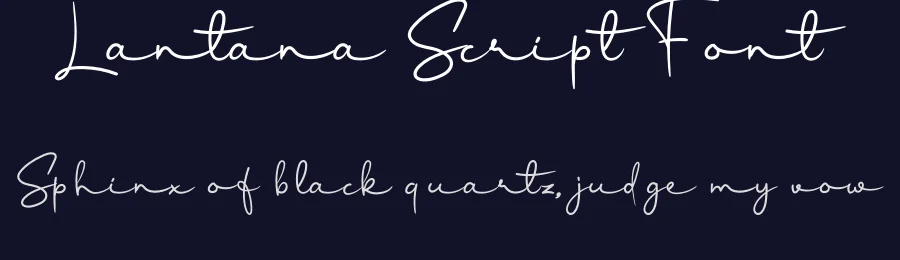 Lantana Script Font by andikastudio — Script Handwritten Font — thumbnail 2