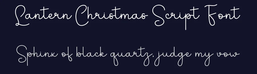 Lantern Christmas Script Font by andikastudio — Script Handwritten Font — thumbnail 2