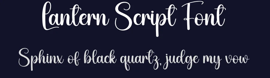 Lantern Script Font by creativeletter — Script Handwritten Font — thumbnail 2