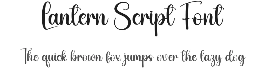 Lantern Script Font by creativeletter — Script Handwritten Font