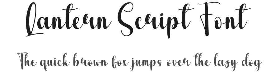 Lantern Script Font by andikastudio — Script Handwritten Font