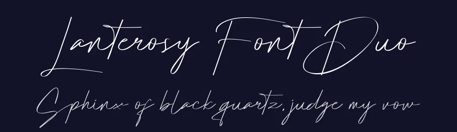 Lanterosy Font Duo by jadatype — Sans Serif Font — thumbnail 2