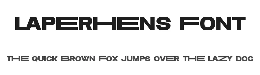 Laperhens Font by Grappict — Sans Serif Font