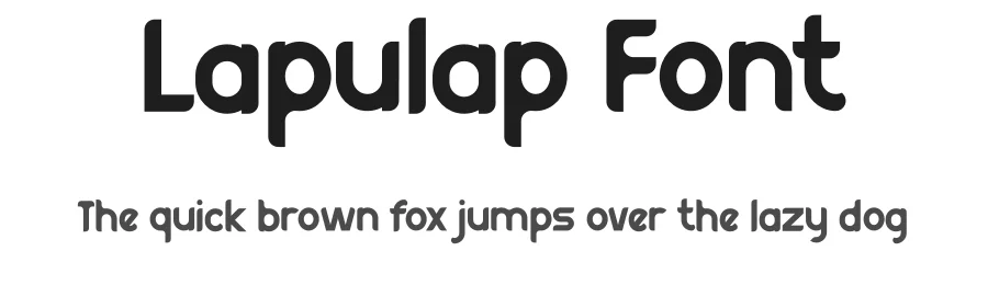 Lapulap Font by Maiko Hatta — Sans Serif Font