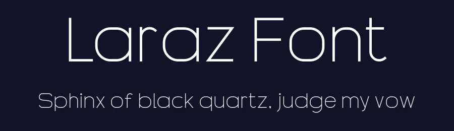 Laraz Font by JVMIYO DSGN — Sans Serif Font — thumbnail 2