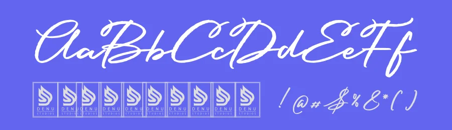 Larickson Fracture Font by Denustudios — Script Handwritten Font — thumbnail 3