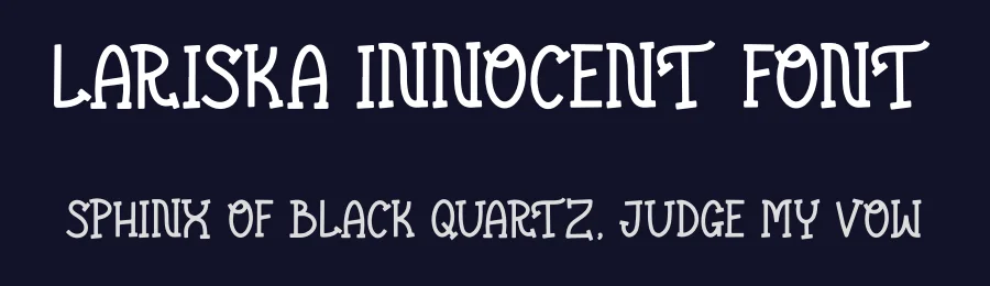 Lariska Innocent Font by Denustudios — Script Handwritten Font — thumbnail 2