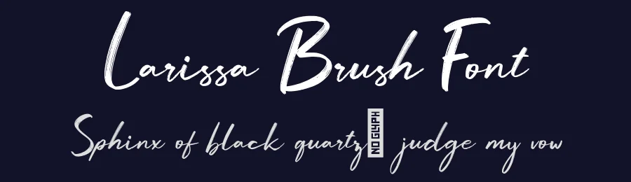Larissa Brush Font by craftsupplyco — Script Handwritten Font — thumbnail 2