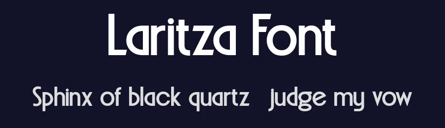 Laritza Font by Flawless And Co — Display Font — thumbnail 2