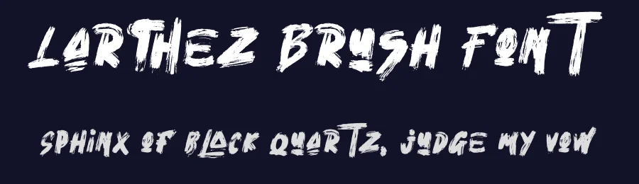 Larthez Brush Font by Dhabee — Script Handwritten Font — thumbnail 2