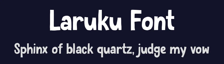 Laruku Font by Rautan Studio — Script Handwritten Font — thumbnail 2