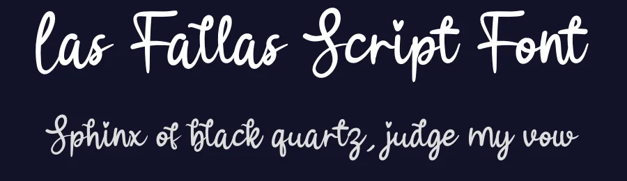 Las Fallas Script Font by creativeletter — Script Handwritten Font — thumbnail 2
