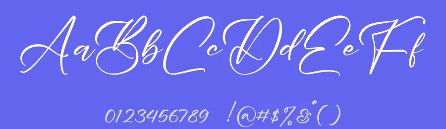 Las Tallnas Font by glorytype — Script Handwritten Font — thumbnail 3
