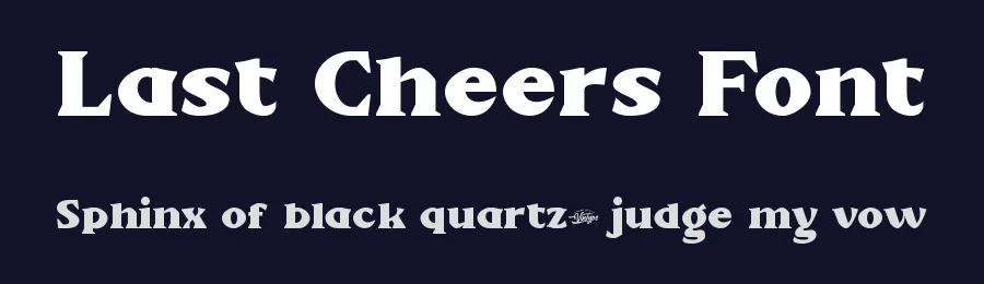 Last Cheers Font by VinType — Display Font — thumbnail 2
