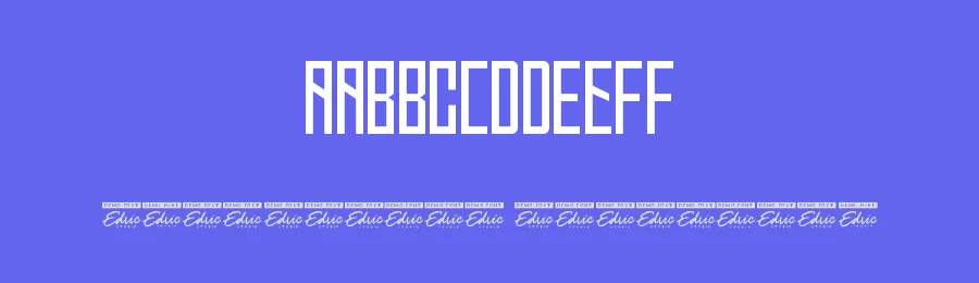 Lastborn Sans Serif Font by edricstudio — Decorative Font — thumbnail 3