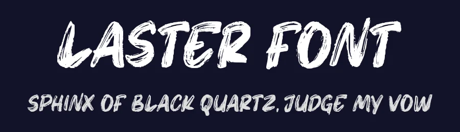 Laster Font by Dumadistyle — Script Handwritten Font — thumbnail 2