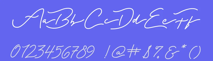 Lasthrue Signature Script Font by GlyphStyle — Script Handwritten Font — thumbnail 3