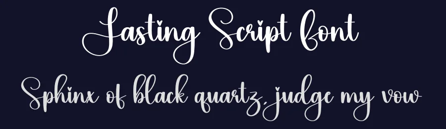Lasting Script Font by creativeletter — Script Handwritten Font — thumbnail 2