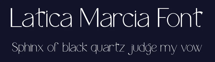 Latica Marcia Font by Fontliner — Display Font — thumbnail 2