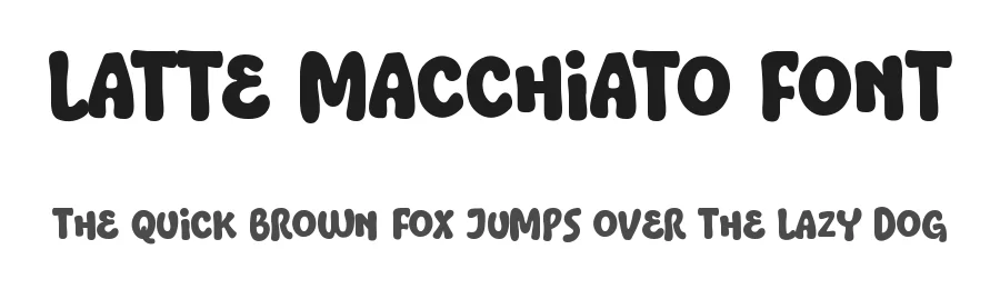 Latte Macchiato Font by mhdafifersya — Display Font