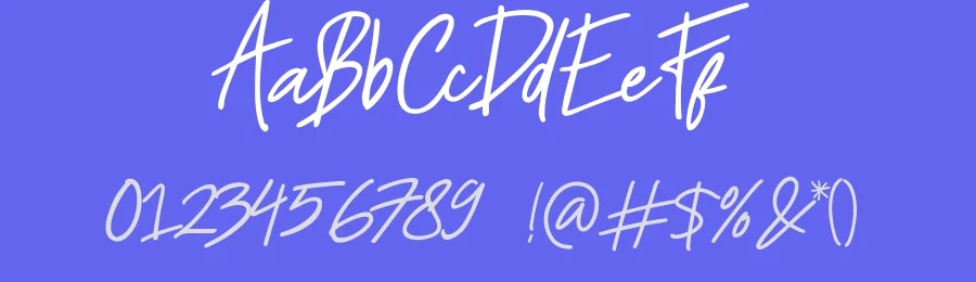 Lattravis Script Font by 178-MC — Script Handwritten Font — thumbnail 3