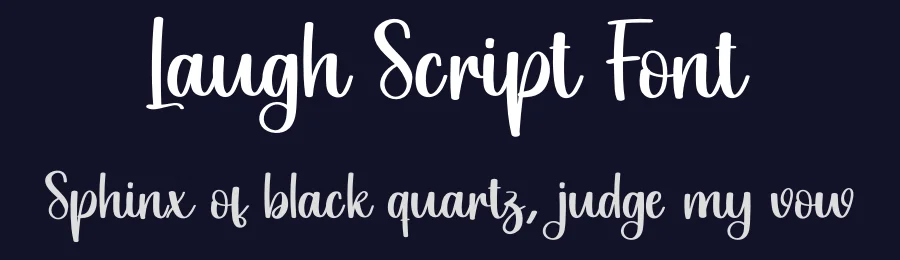 Laugh Script Font by creativeletter — Script Handwritten Font — thumbnail 2