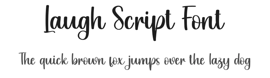 Laugh Script Font by creativeletter — Script Handwritten Font