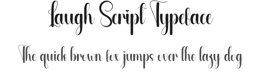 Laugh Script Typeface by andikastudio — Script Handwritten Font