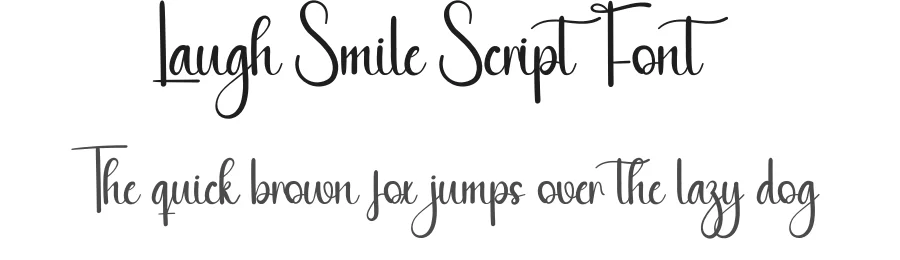 Laugh Smile Script Font by andikastudio — Script Handwritten Font