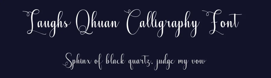 Laughs Qhuan Calligraphy Font by Namara Creative Studio — Script Handwritten Font — thumbnail 2