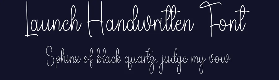 Launch Handwritten Font by andikastudio — Script Handwritten Font — thumbnail 2
