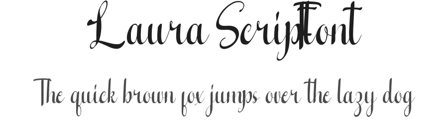 Laura Script Font by nihstudio — Script Handwritten Font