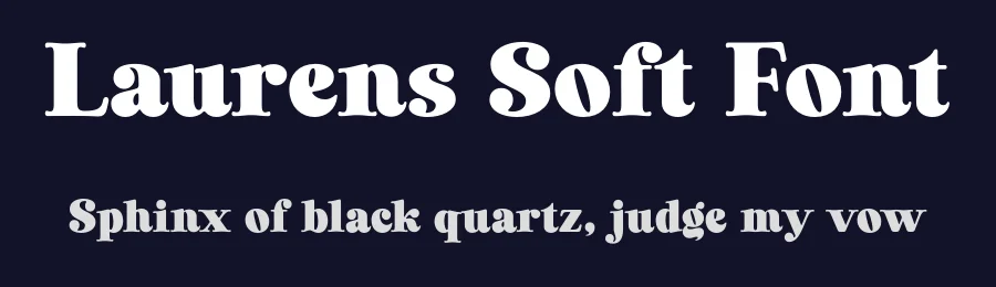 Laurens Soft Font by Letteralle — Serif Font — thumbnail 2