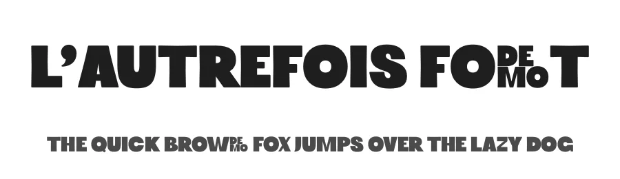L’Autrefois Font by Suolahti Type — Sans Serif Font