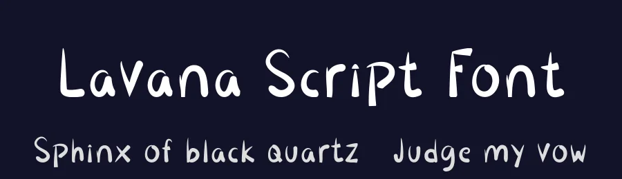 Lavana Script Font by NirmalaGraphics — Script Handwritten Font — thumbnail 2