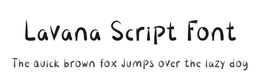 Lavana Script Font by NirmalaGraphics β Script Handwritten Font