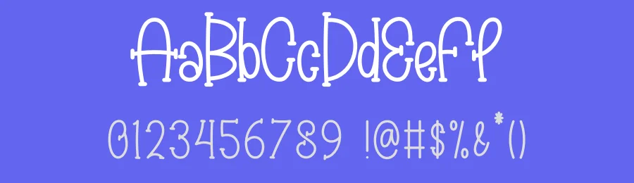 Lavender Flower Display Font by creativeletter — Display Font — thumbnail 3