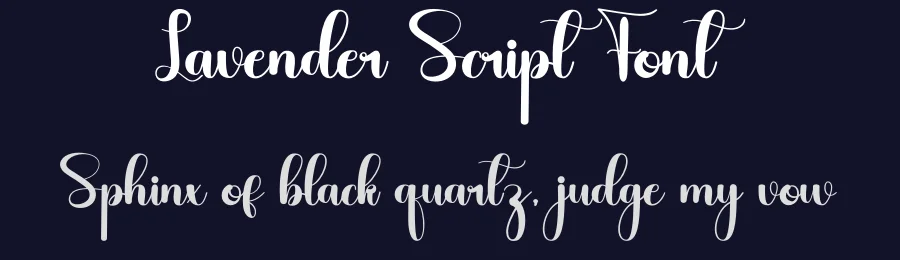 Lavender Script Font by inermediaSTUDIO — Script Handwritten Font — thumbnail 2