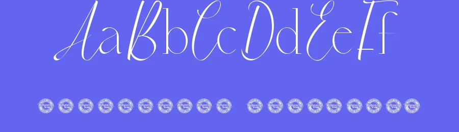 Lavendra Font by CalligraphyFonts.net — Display Font — thumbnail 3