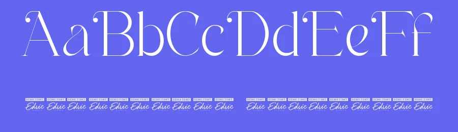 Lavenia Danica Font by edricstudio — Display Font — thumbnail 3
