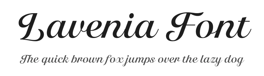 Lavenia Font by Almarkha Type — Script Handwritten Font