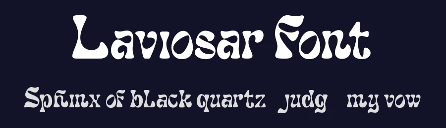 Laviosar Font by Say Studio — Display Font — thumbnail 2