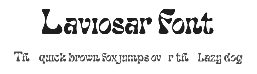 Laviosar Font by Say Studio — Display Font