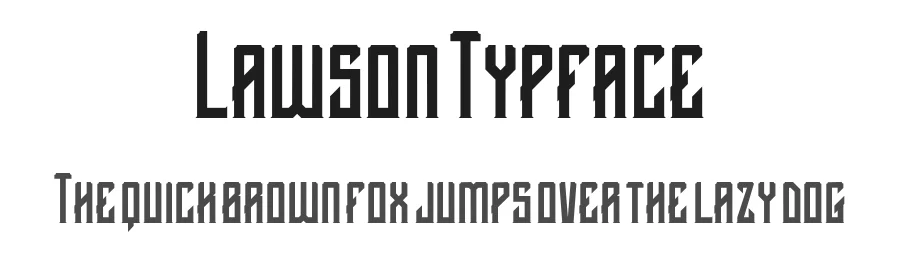 Lawson Typface by Angga Mahardika — Display Font